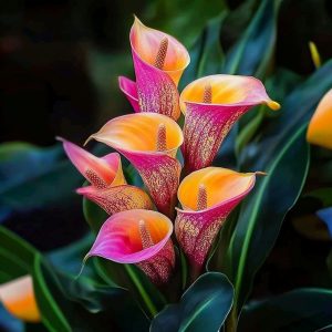 Калла Оникс купить по цене от 450р. в интернет-магазине «Посадика» с доставкой почтой в в Петровск-Забайкальскийе и по всей России – [изображение №1].