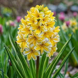 Гиацинт Кримсон Тайфун купить по цене от 2099р. в интернет-магазине «Посадика» с доставкой почтой в в Петровск-Забайкальскийе и по всей России – [изображение №1].